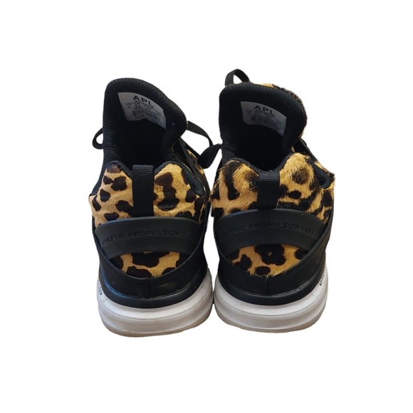 APL leopard pony hair Ascend Sneakers - Picture 4 of 6